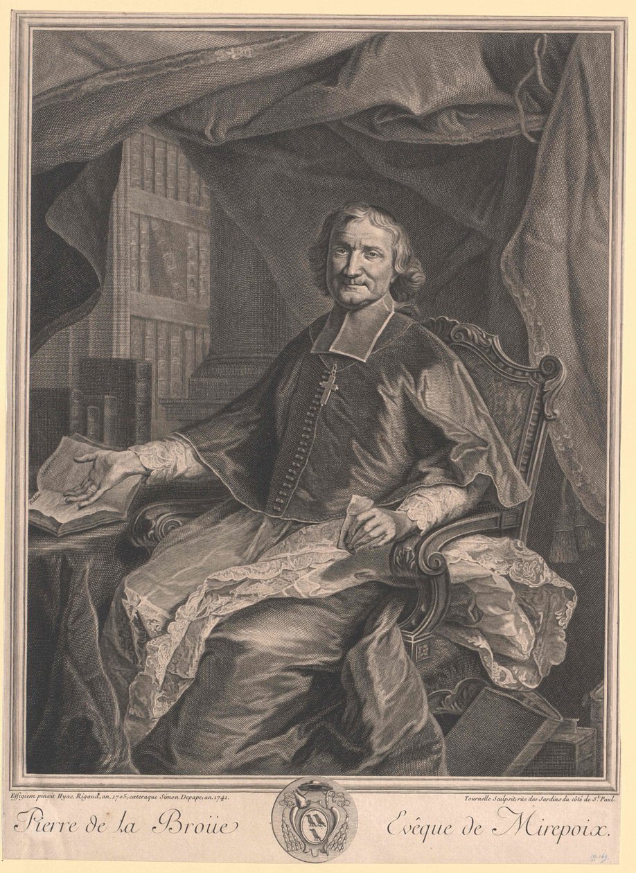 Pierre de Pyhän kolminaisuuden piispa La Broue tekijältä Artist Unknown