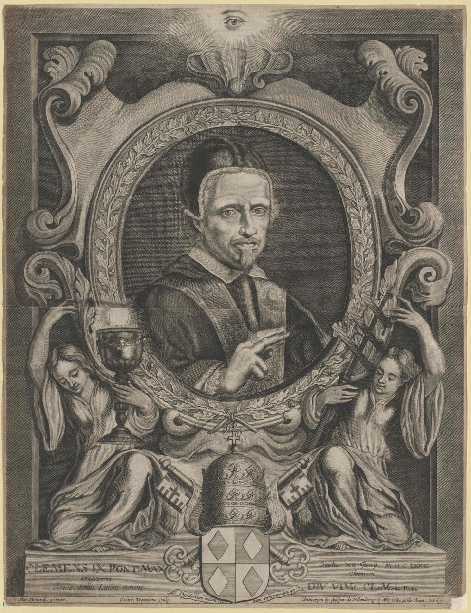 Paavi Klemens IX tekijältä Artist Unknown
