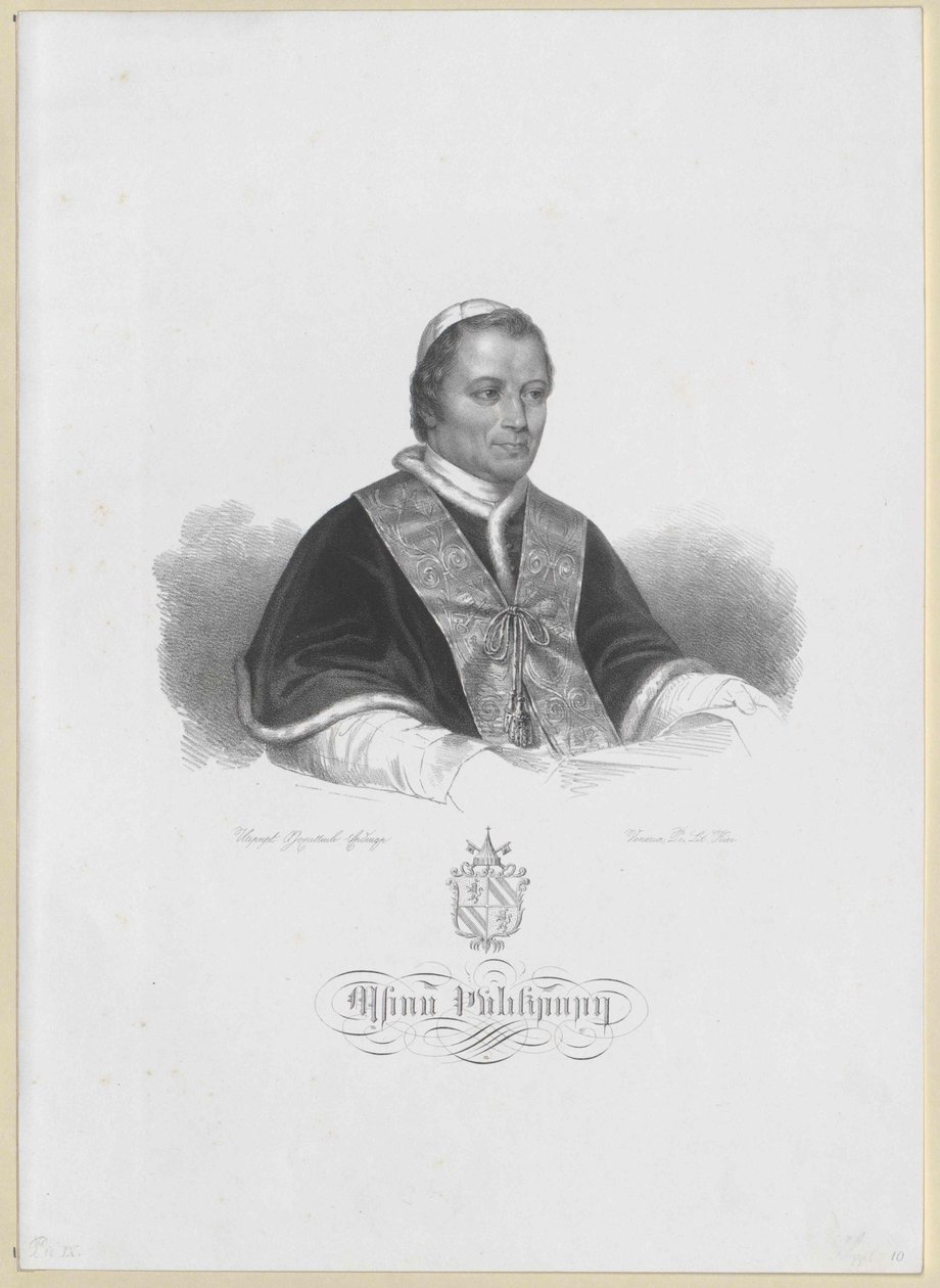 Paavi Pius IX tekijältä Artist Unknown