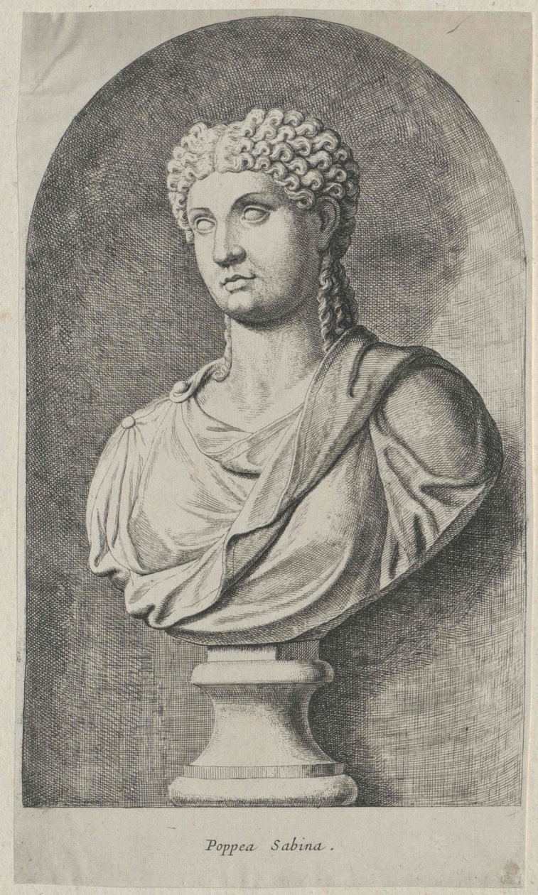 Poppaea Sabina (tulosta) tekijältä Artist Unknown