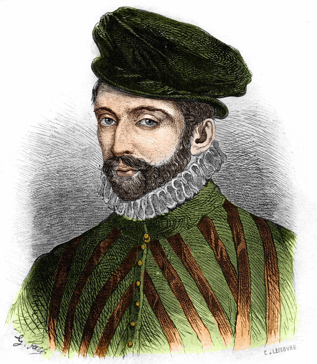 Muotokuva Nicolas de Neufville, Villeroin herra, ranskalainen valtiomies. tekijältä Artist Unknown