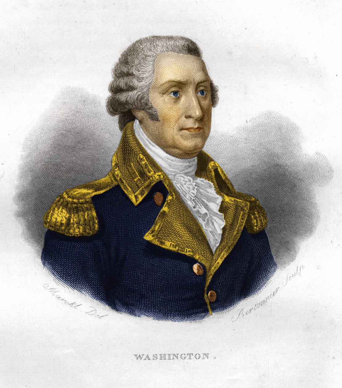 George Washingtonin muotokuva tekijältä Artist Unknown