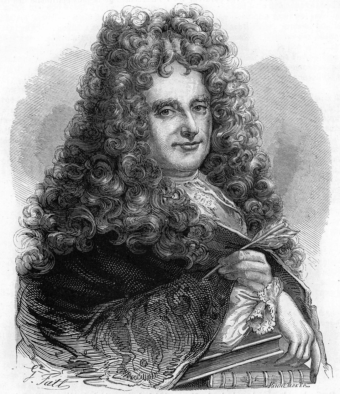 Muotokuva Nicolas Boileau Despreaux
