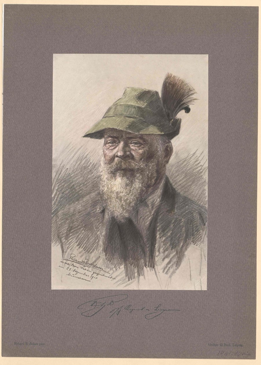 Baijerin prinssi Luitpold tekijältä Artist Unknown