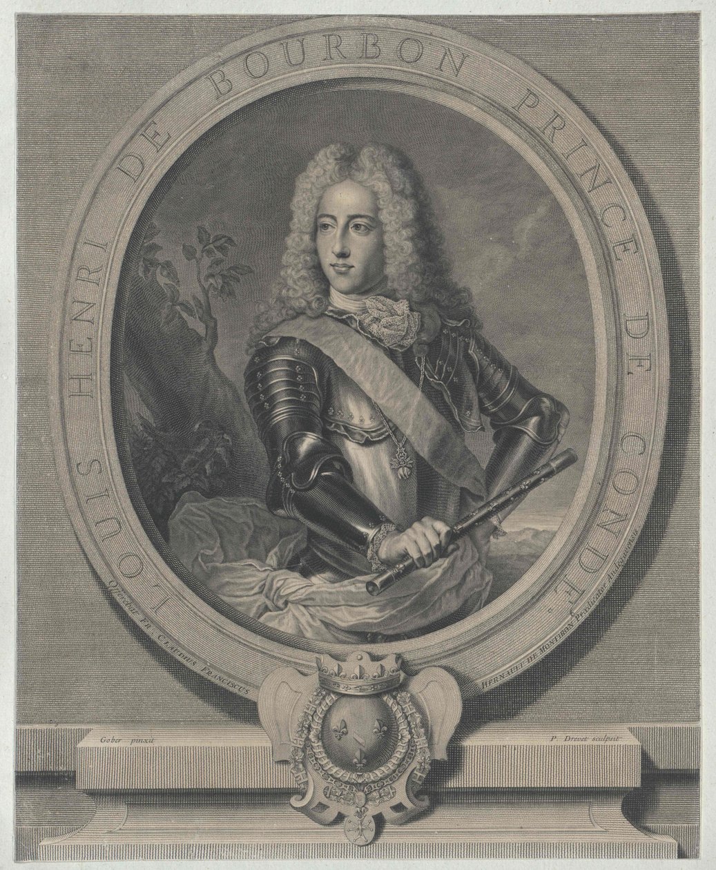 Conden prinssi Louis Henry tekijältä Artist Unknown
