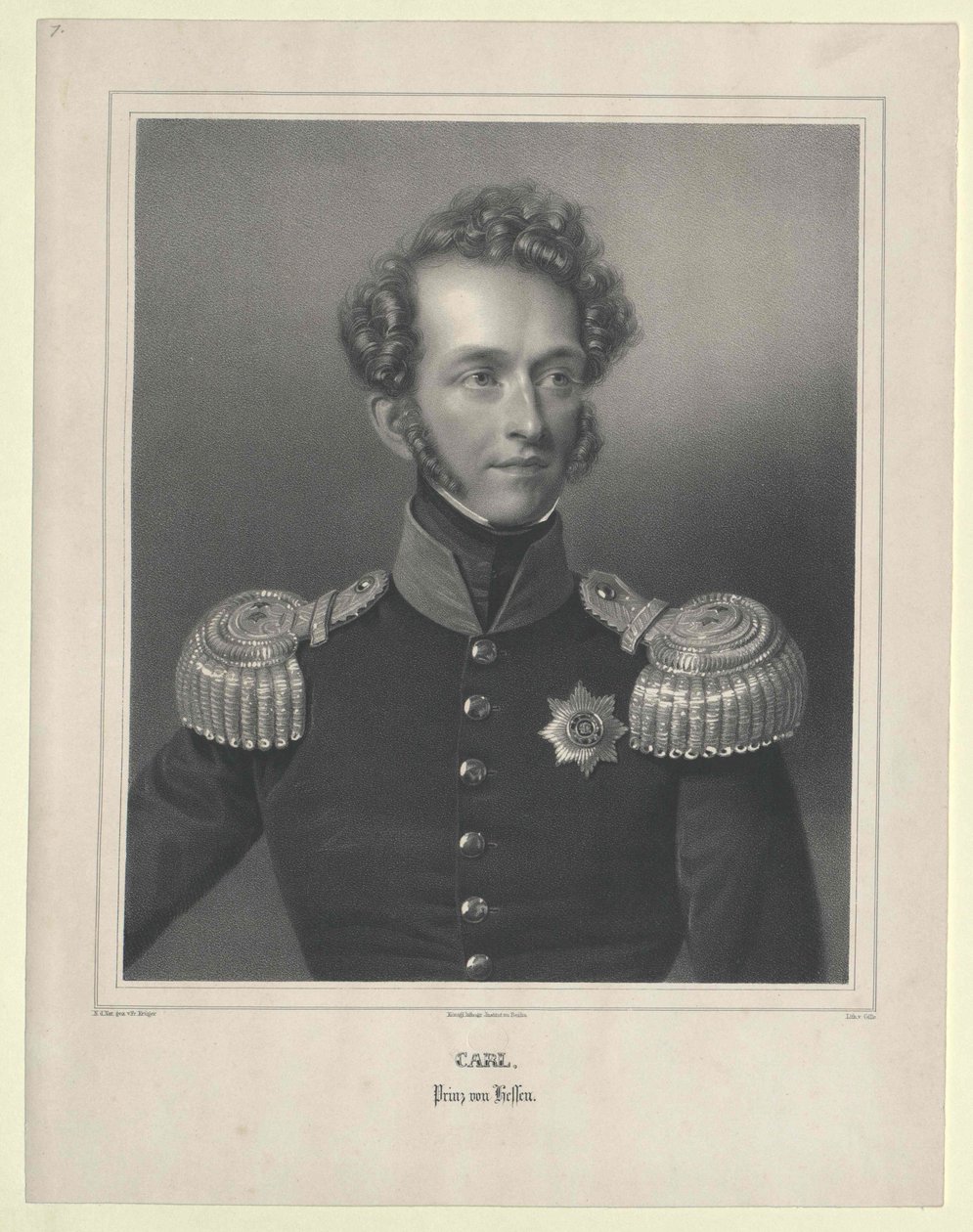 Hessenin prinssi ja Reinin varrella Karl Wilhelm Ludwig tekijältä Artist Unknown