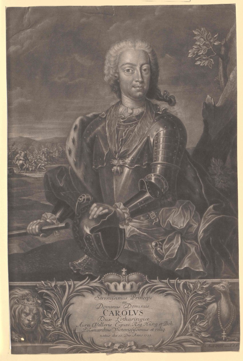 Lorrainen prinssi Karl Alexander tekijältä Artist Unknown