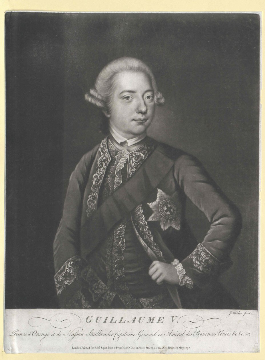 Oranian-Nassaun prinssi Wilhelm V. tekijältä Artist Unknown