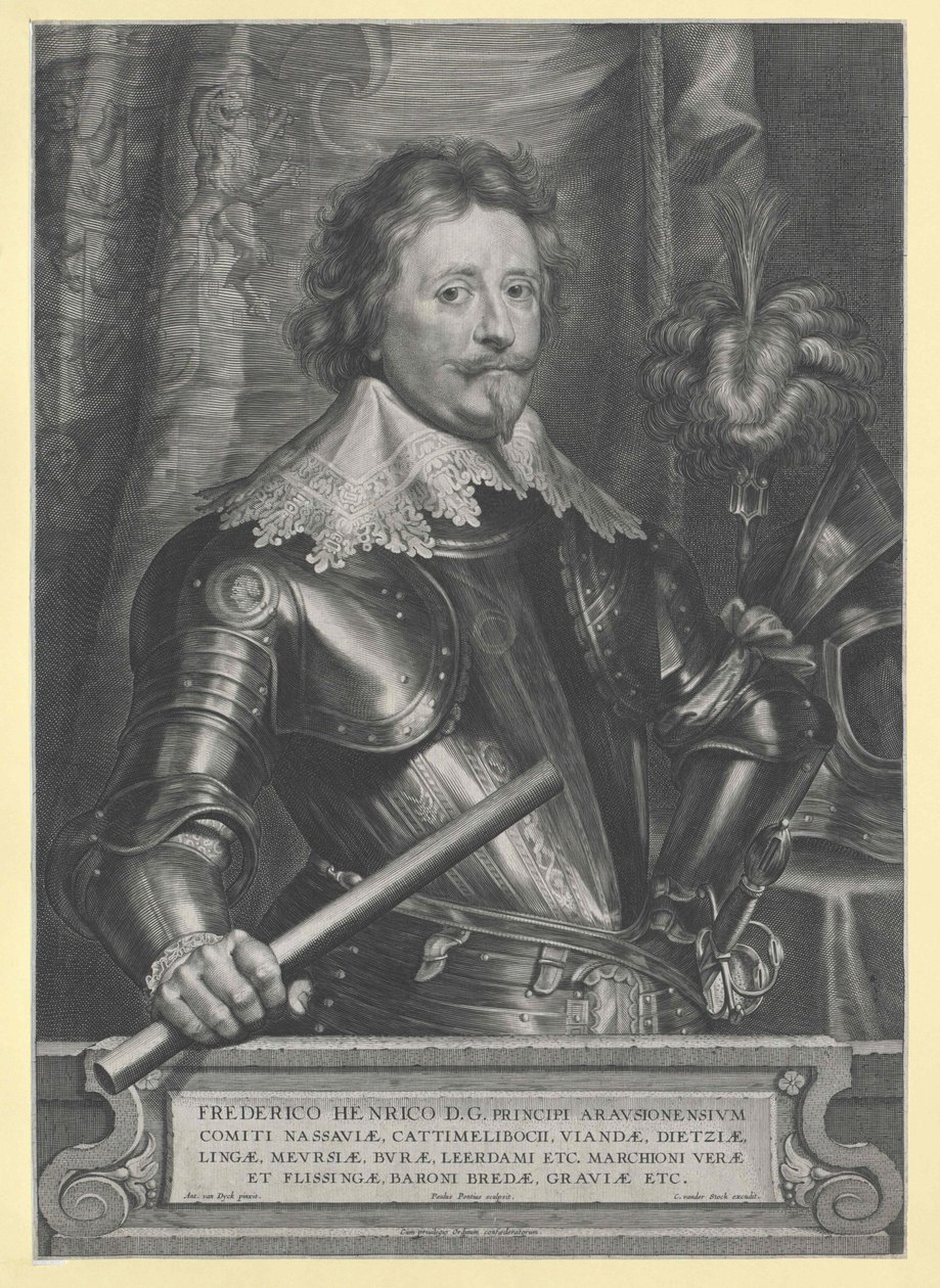 Oranian prinssi Frederick Henry tekijältä Artist Unknown