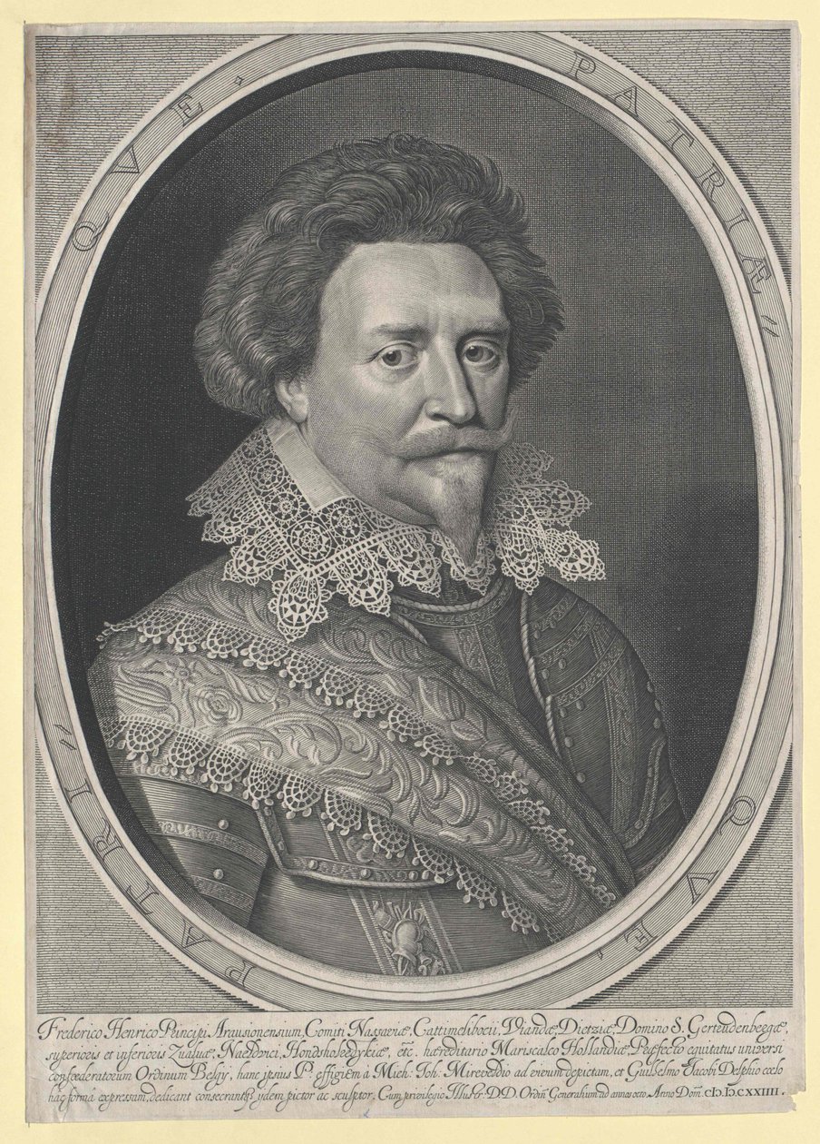 Oranssin prinssi Friedrich Heinrich tekijältä Artist Unknown