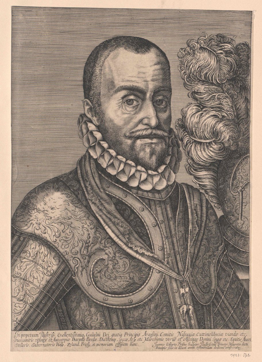Oranian prinssi Vilhelm I (painatus) tekijältä Artist Unknown