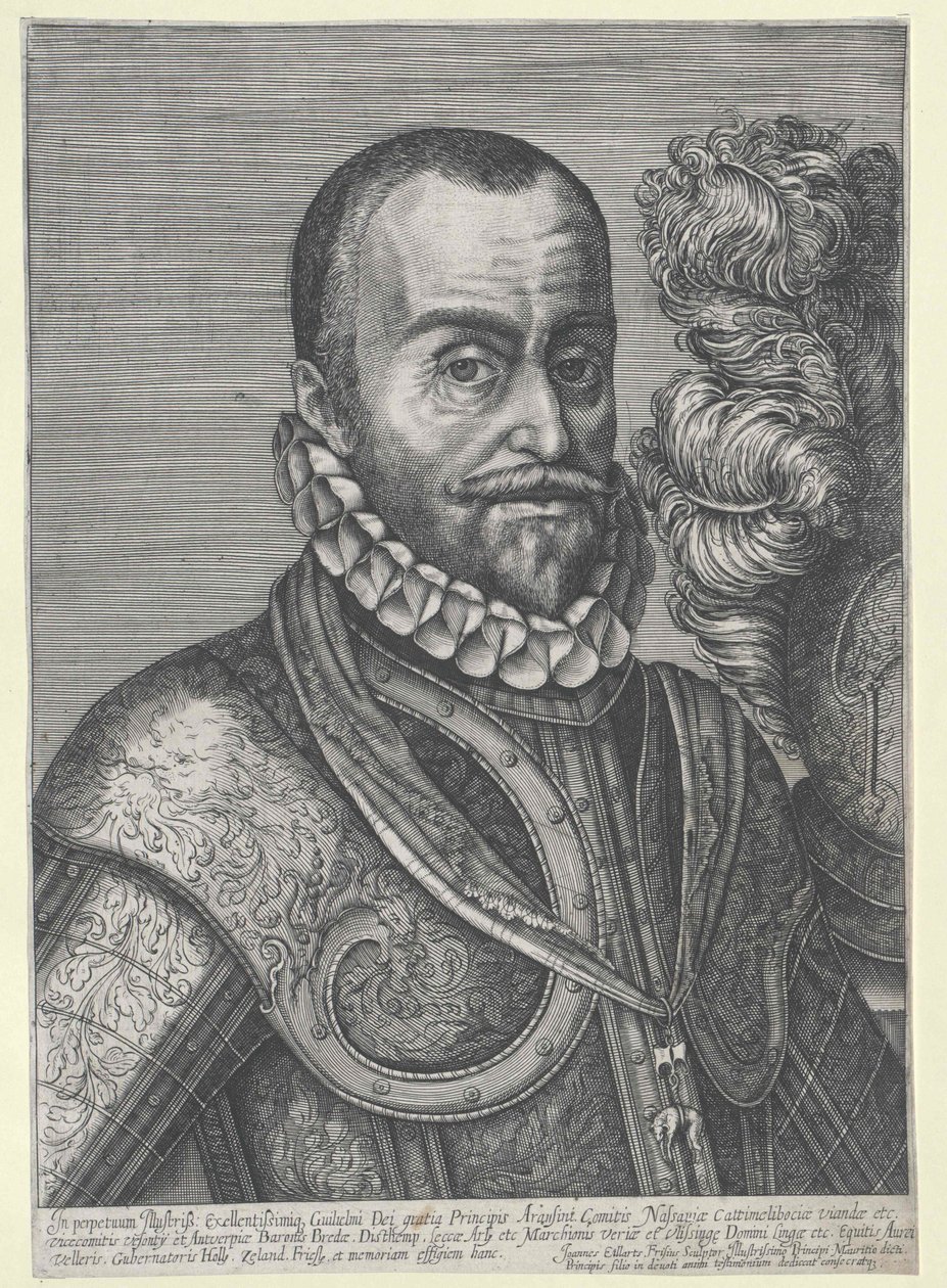 Oranian prinssi Vilhelm I (painatus) tekijältä Artist Unknown