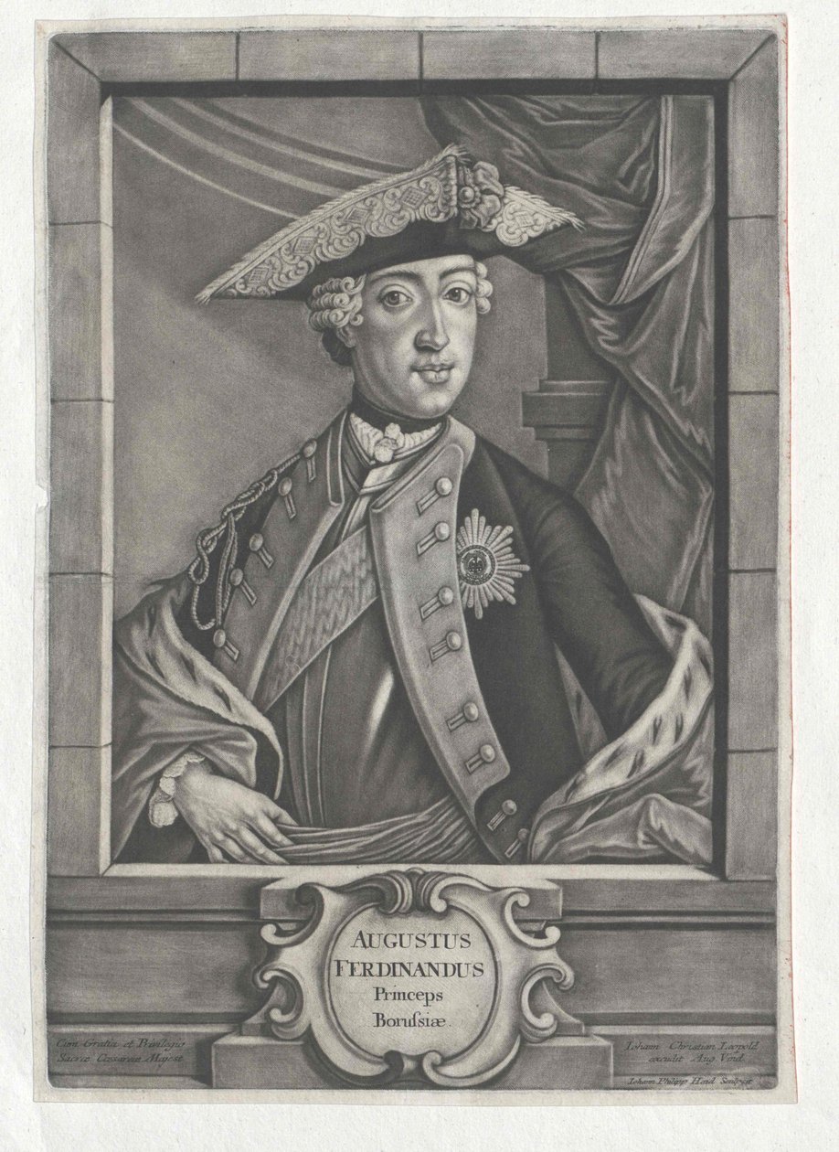 Preussin prinssi Ferdinand tekijältä Artist Unknown