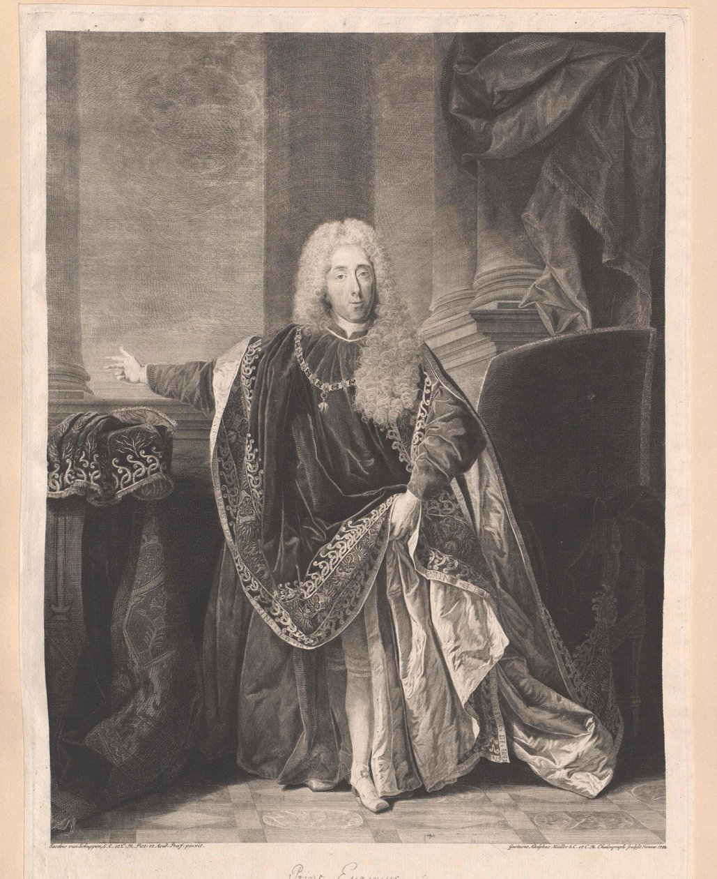 Savoijin prinssi Carignan Eugene tekijältä Artist Unknown