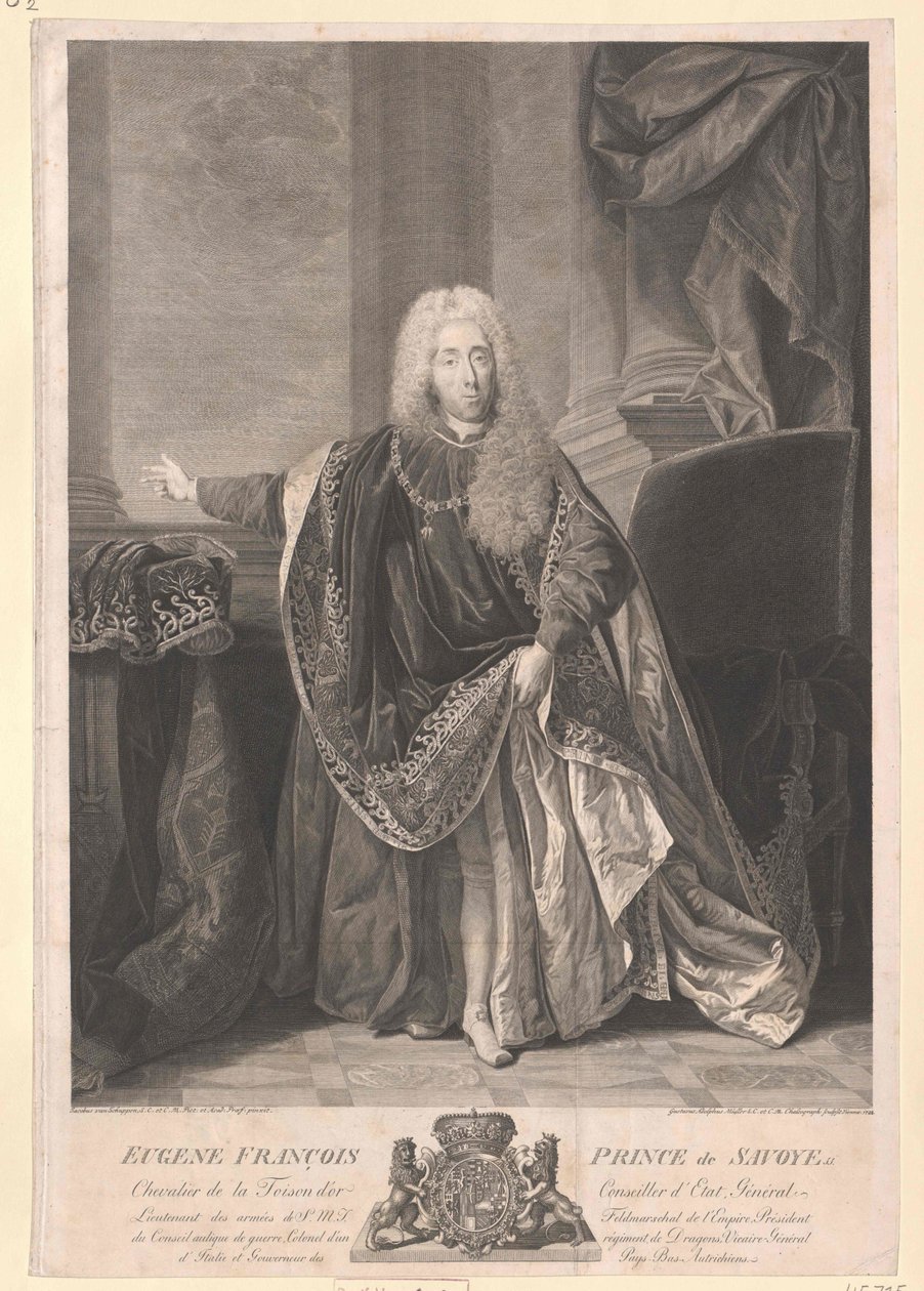 Savoijin prinssi Carignan Eugene tekijältä Artist Unknown