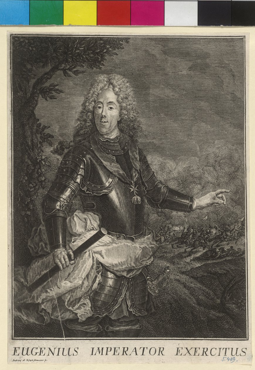 Savoijin prinssi Carignan Eugene tekijältä Artist Unknown