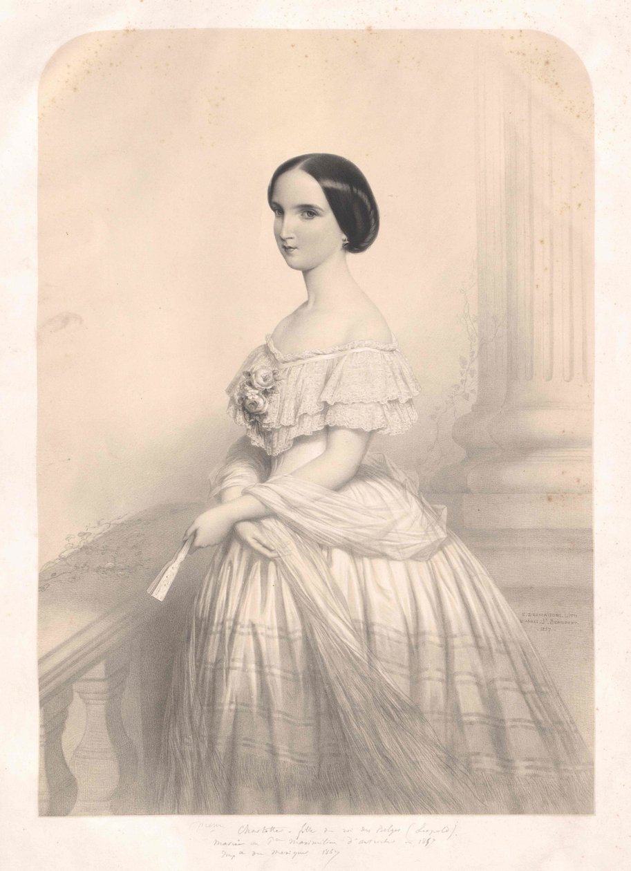 Belgian prinsessa Charlotte tekijältä Artist Unknown