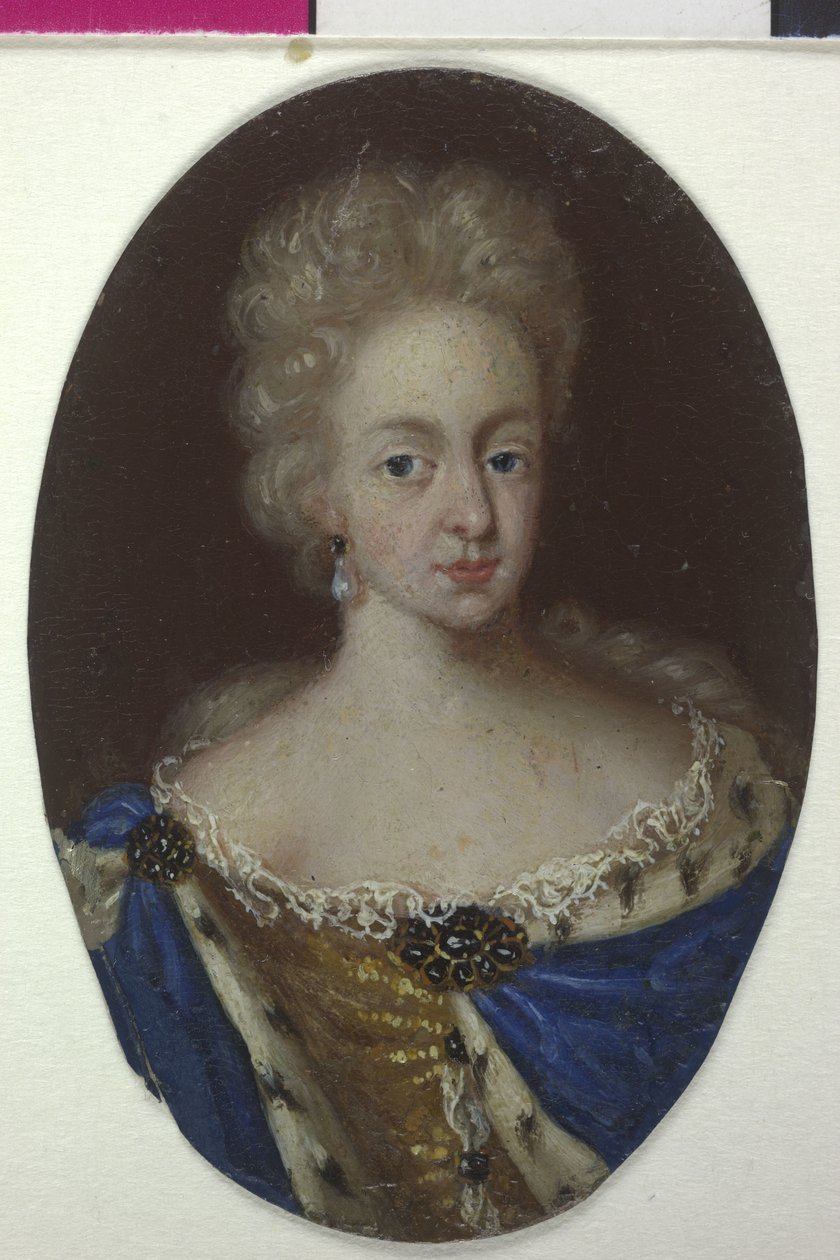 Brunswick-Lueneburgin prinsessa Wilhelmine Amalie tekijältä Artist Unknown