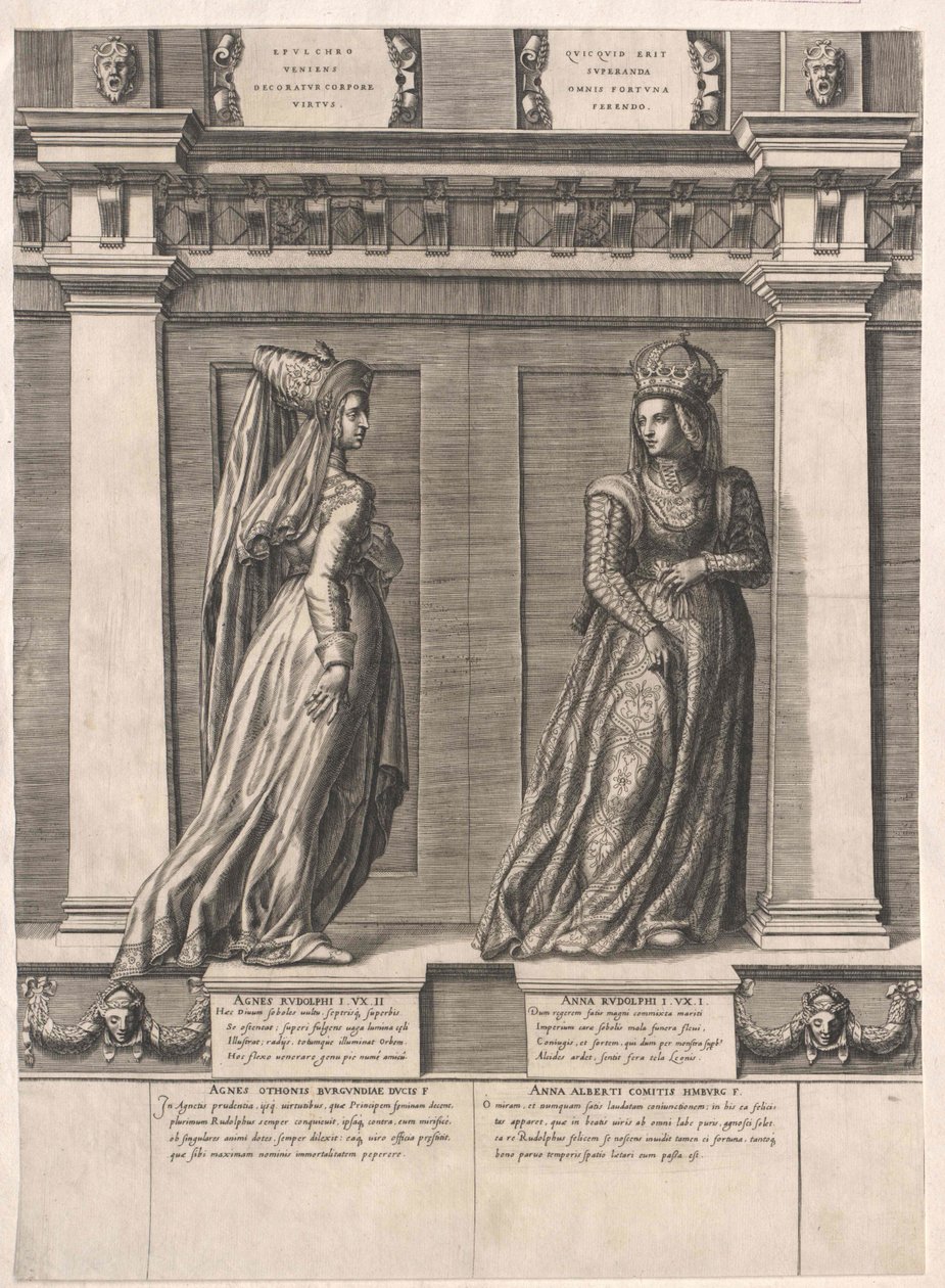 Burgundin prinsessa Agnes tekijältä Artist Unknown
