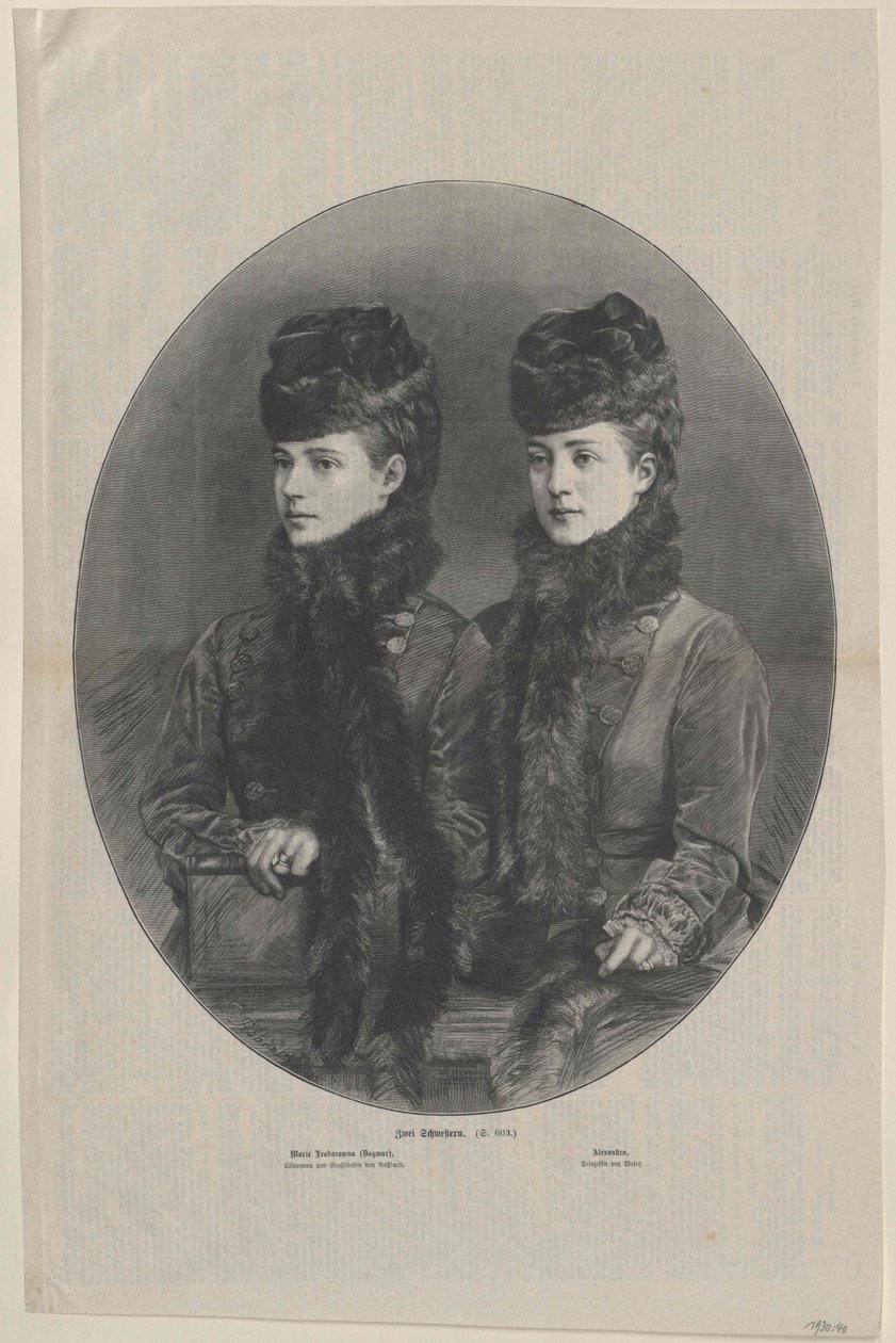 Tanskan prinsessa Alexandra tekijältä Artist Unknown