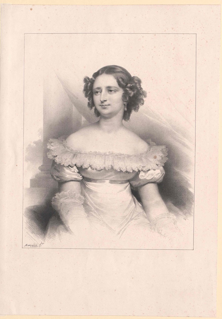 Holstein-Sonderburg-Augustenburgin prinsessa Caroline tekijältä Artist Unknown