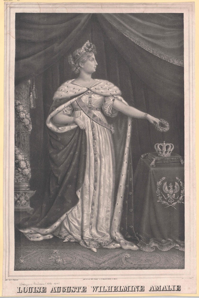Mecklenburg-Strelitzin prinsessa Louise tekijältä Artist Unknown