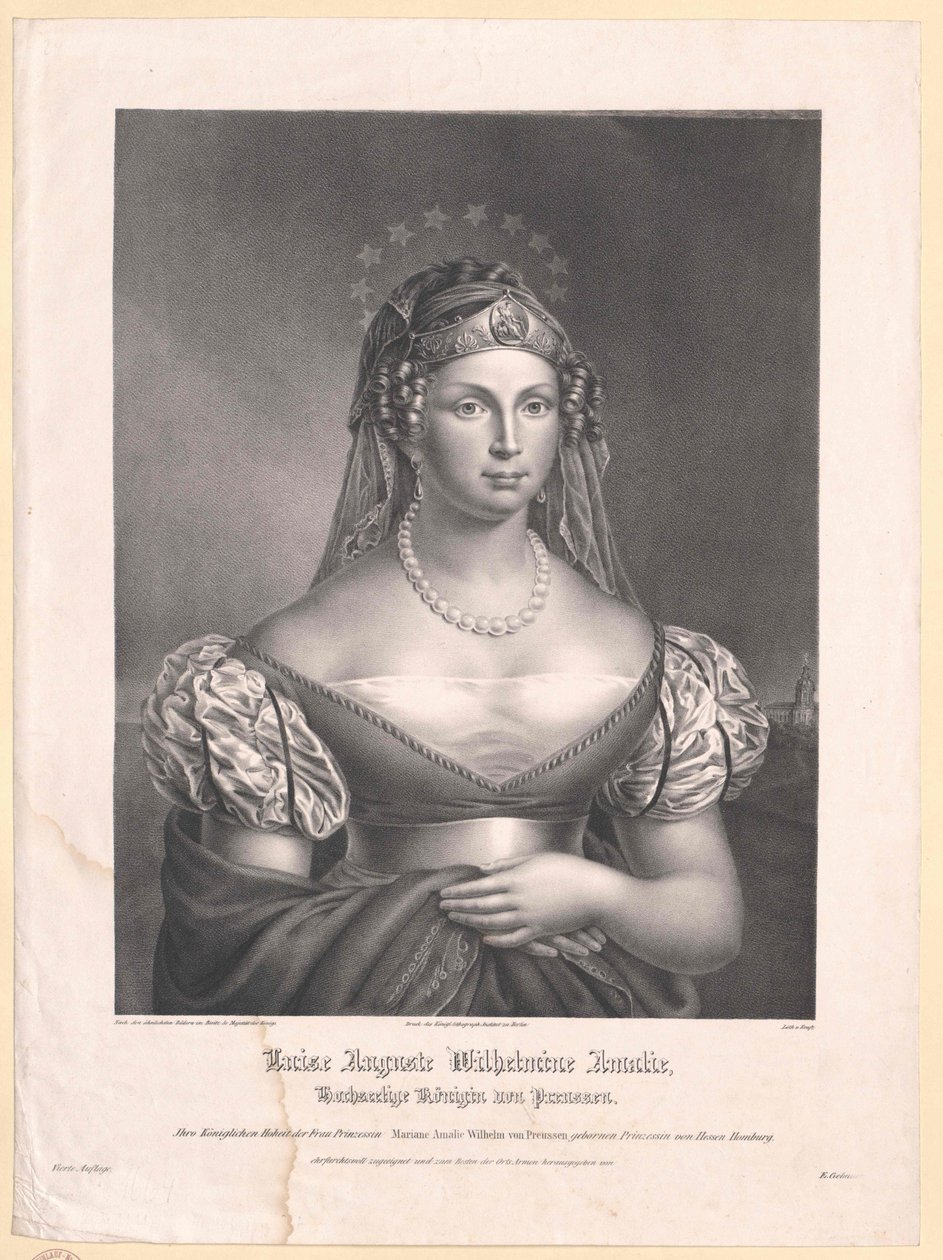 Mecklenburg-Strelitzin prinsessa Louise tekijältä Artist Unknown