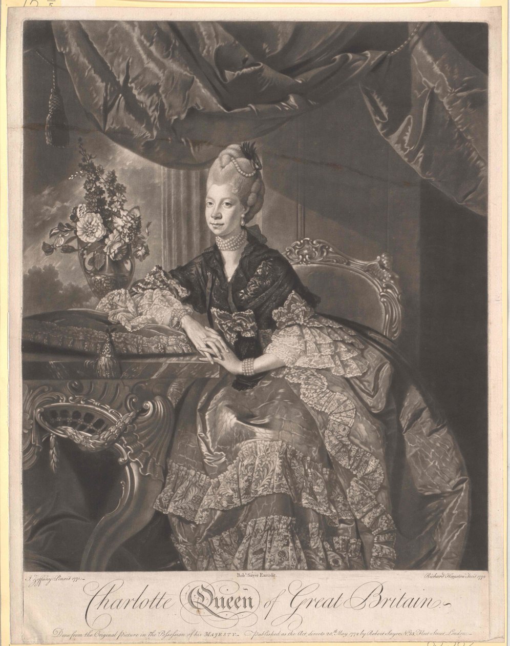 Mecklenburg-Strelitzin prinsessa Sophie Charlotte tekijältä Artist Unknown