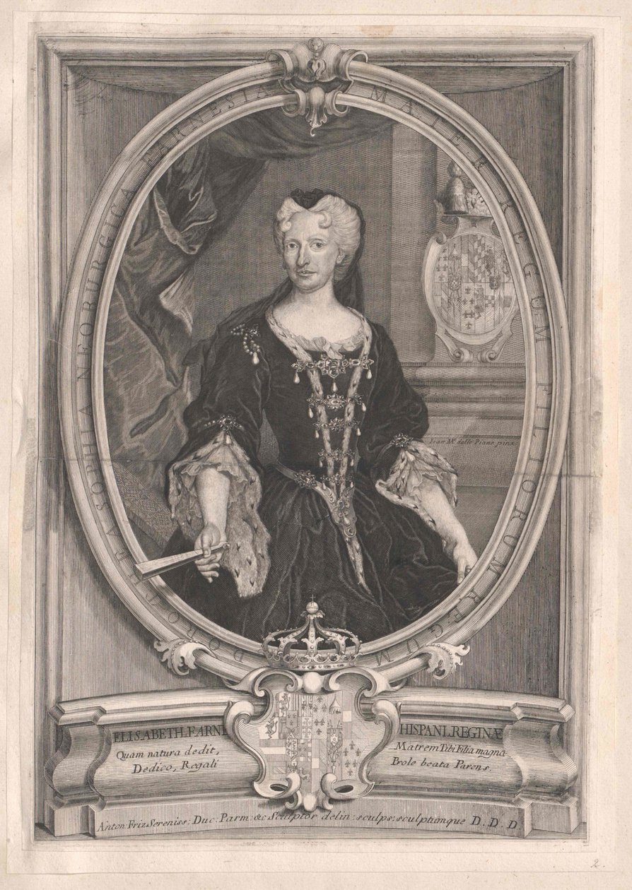 Parma-Farnesen prinsessa Elisabeth tekijältä Artist Unknown