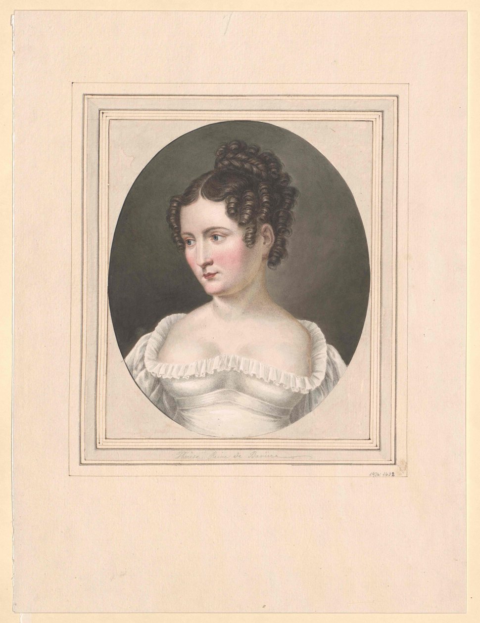 Sachsen-Hildburghausenin prinsessa Therese tekijältä Artist Unknown