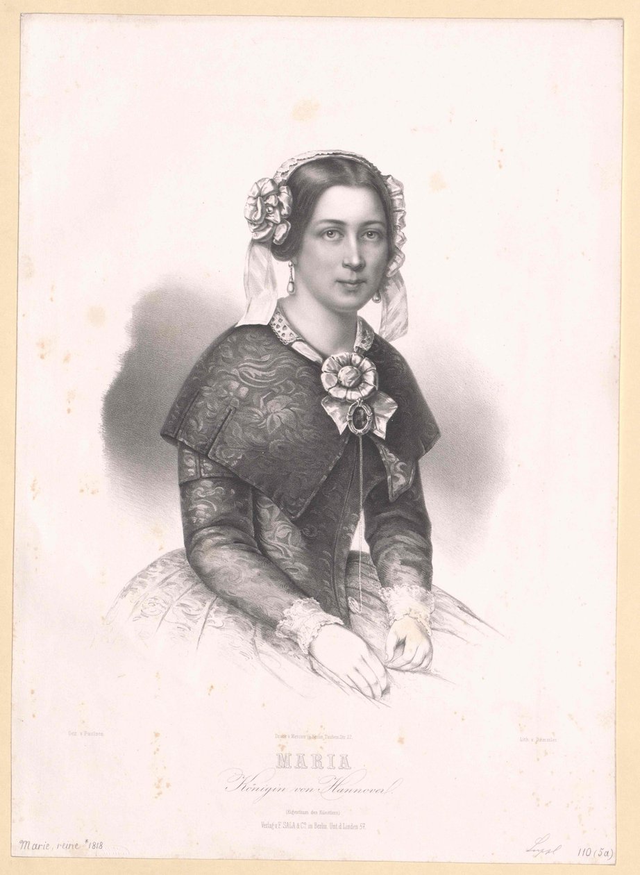 Sachsenin Altenburgin prinsessa Marie tekijältä Artist Unknown
