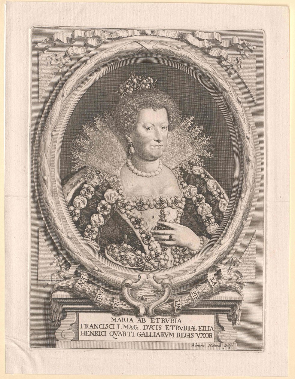 Toscanan prinsessa Maria de "Medici tekijältä Artist Unknown