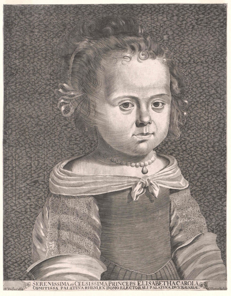 Palatsin prinsessa Elisabeth Charlotte tekijältä Artist Unknown