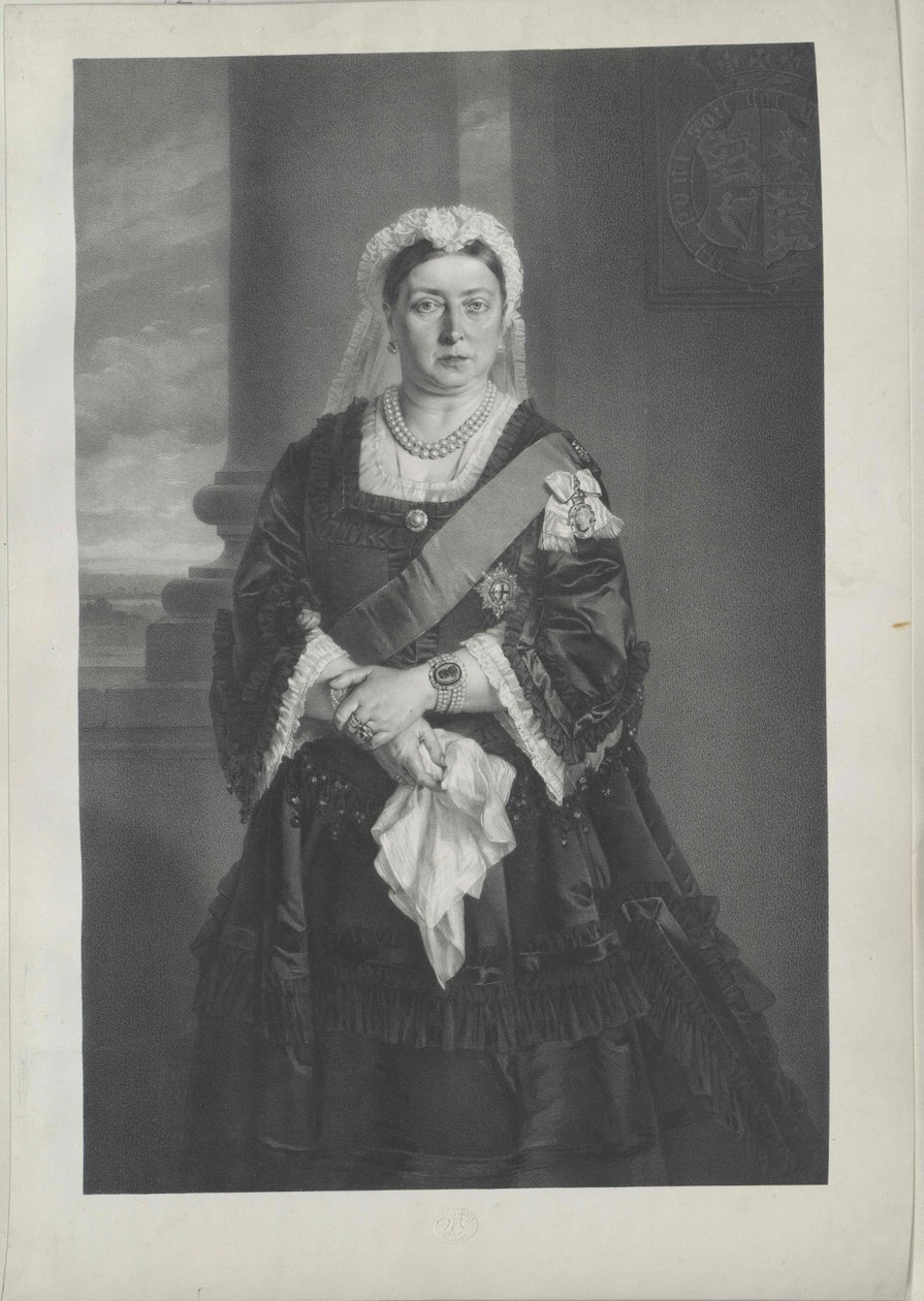 Ison-Britannian kuningatar Victoria tekijältä Artist Unknown