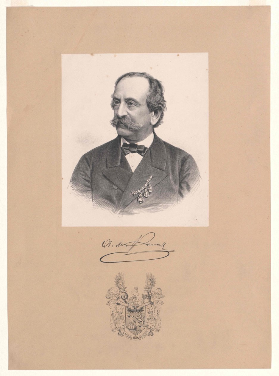 Ritter von Rudin Pollak (tulosta) tekijältä Artist Unknown