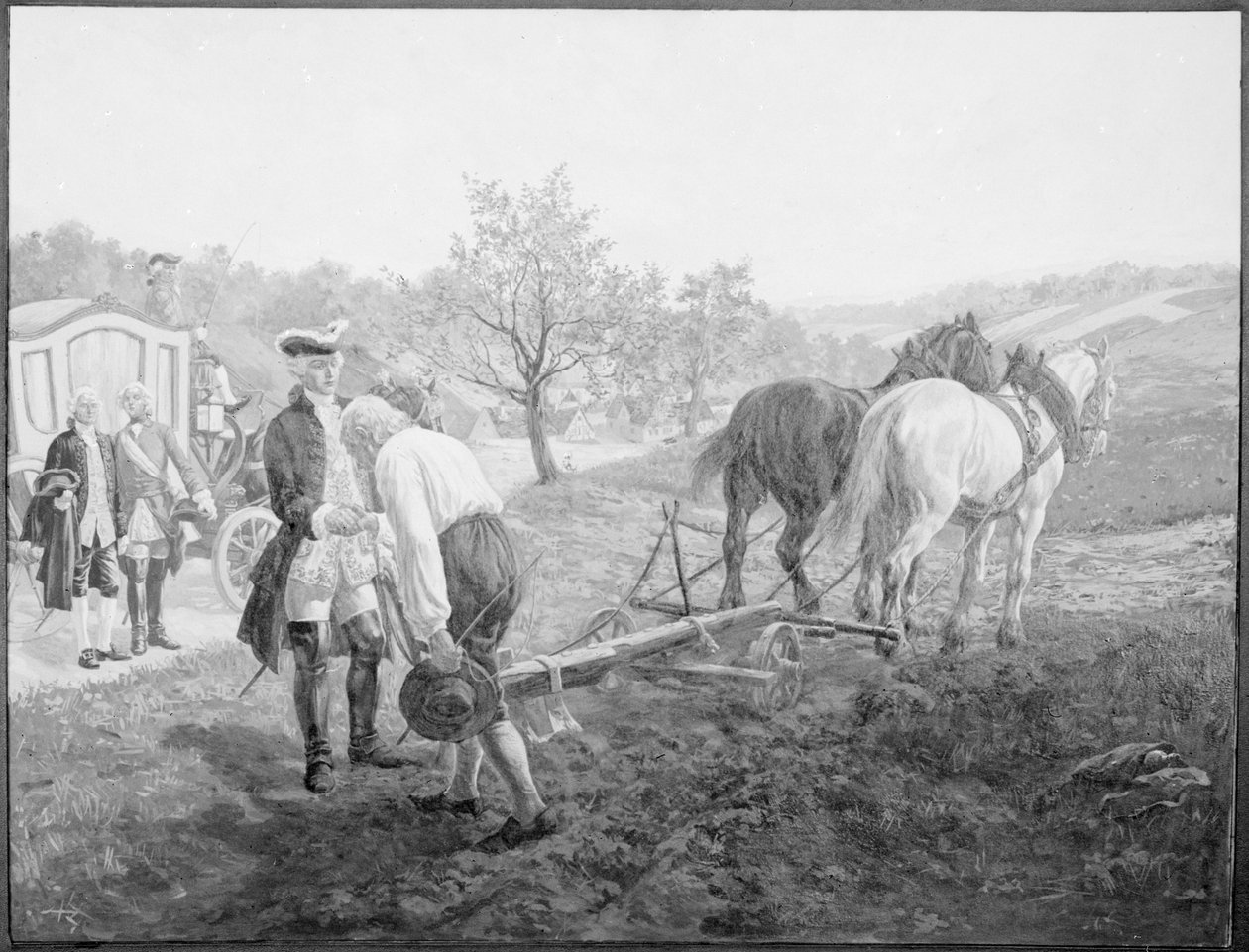 Saksalainen roomalainen keisari +1790 Joseph II tekijältä Artist Unknown
