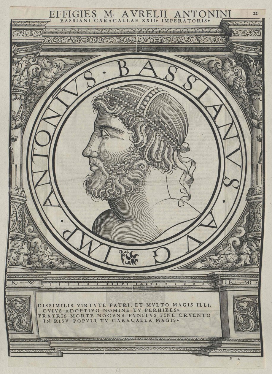 Rooman keisari Caracalla tekijältä Artist Unknown