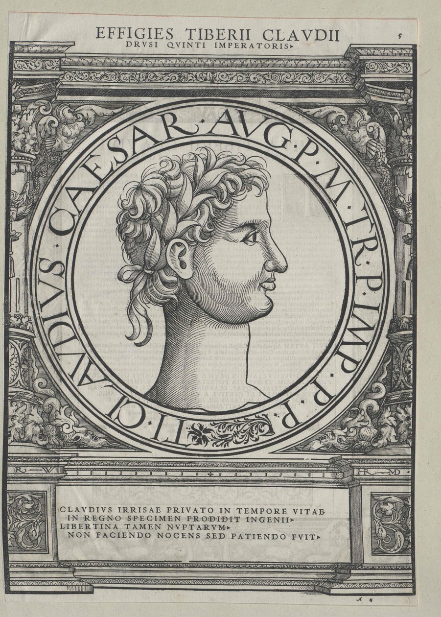 Rooman keisari Claudius tekijältä Artist Unknown