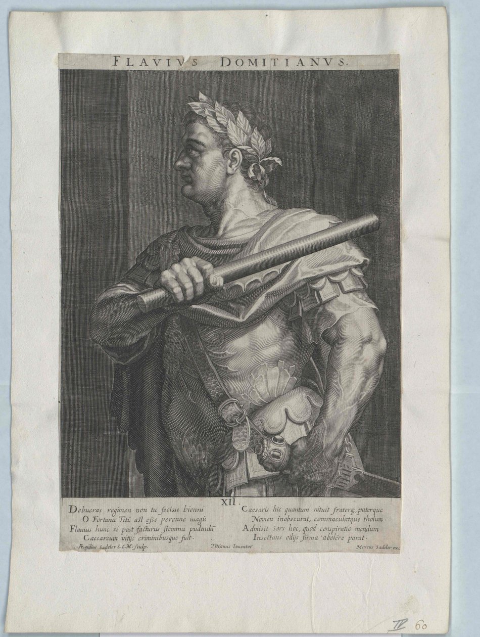 Rooman keisari Domitianus tekijältä Artist Unknown