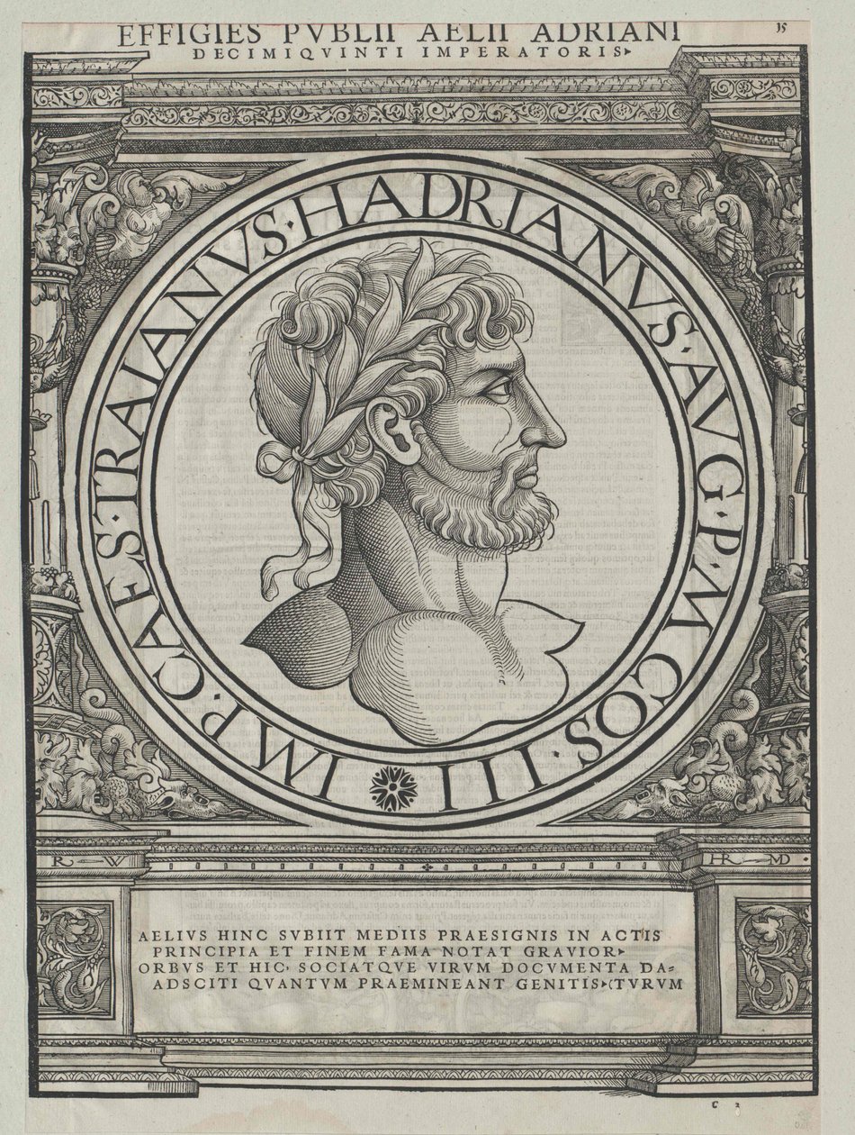 Rooman keisari Hadrianus tekijältä Artist Unknown