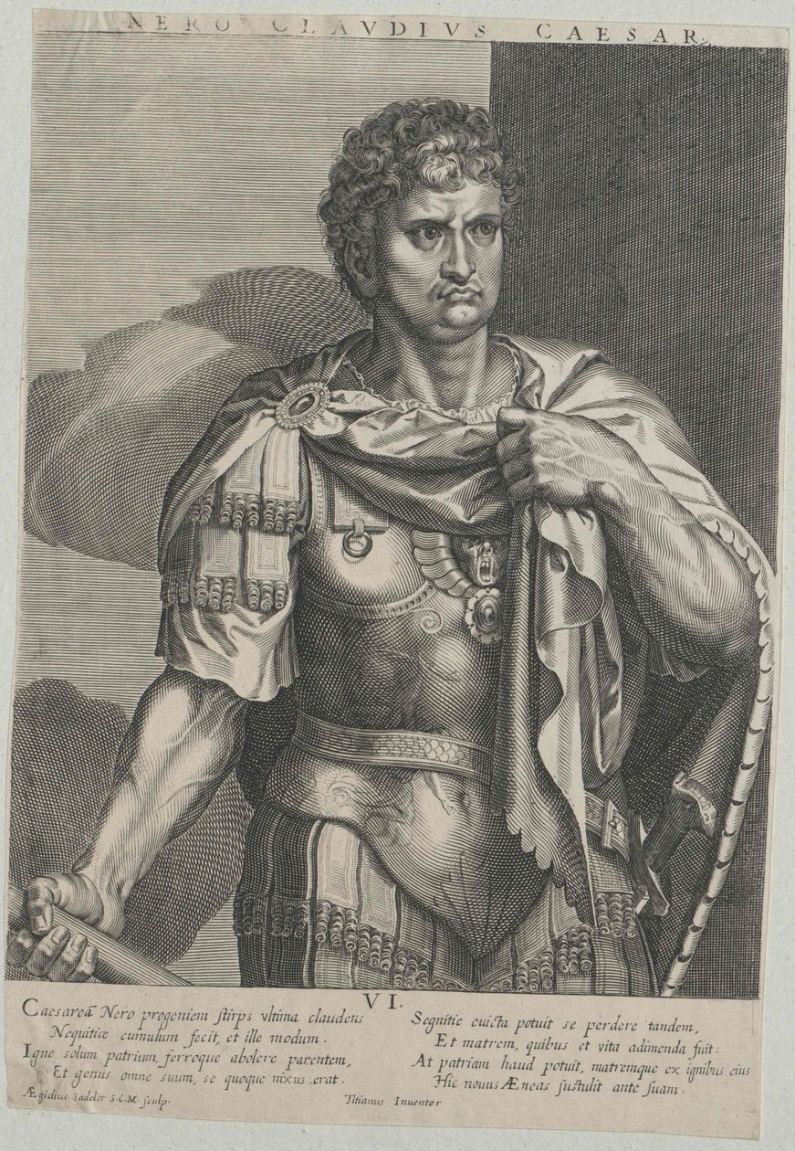 Rooman keisari Nero tekijältä Artist Unknown