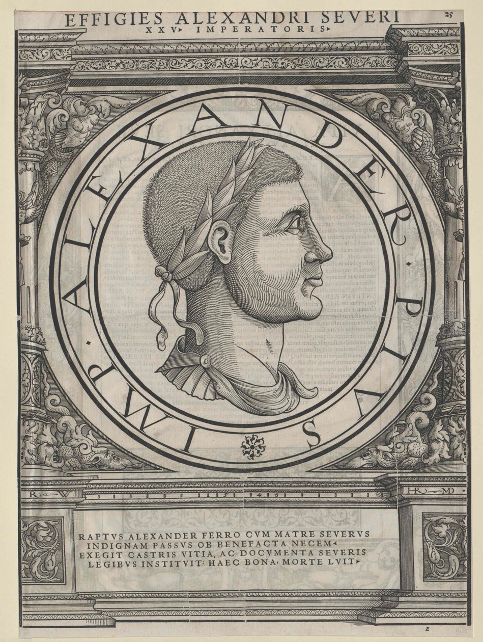 Rooman keisari Severus Alexander tekijältä Artist Unknown
