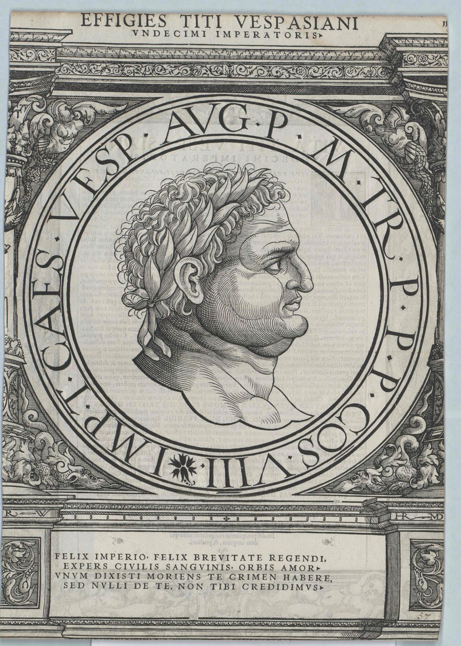 Rooman keisari Titus tekijältä Artist Unknown
