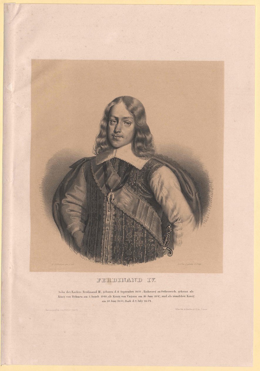 Rooman kuningas Ferdinand IV tekijältä Artist Unknown