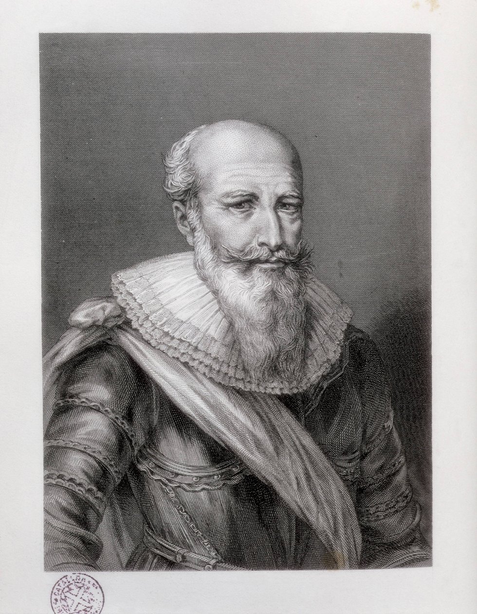 SULLY, Maximilian of Bethune, Bethunen herttua (1560-1641). Englantilainen valtiomies. Etsaus. ESPANJA. KATALONIA. Barcelona. Biblioteca de Catalunya (Katalonian kansalliskirjasto). tekijältä Artist Unknown