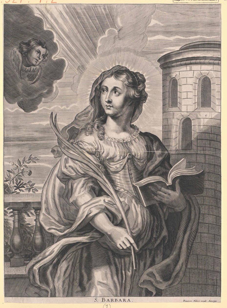 Saint Barbara tekijältä Artist Unknown