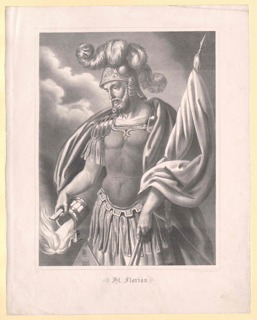 Saint Florian tekijältä Artist Unknown