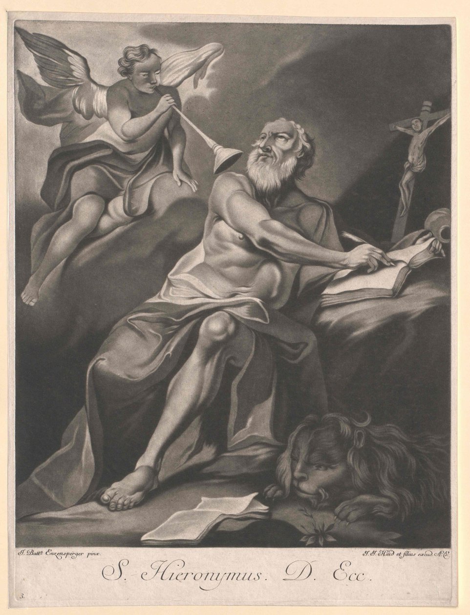 Saint Jerome tekijältä Artist Unknown