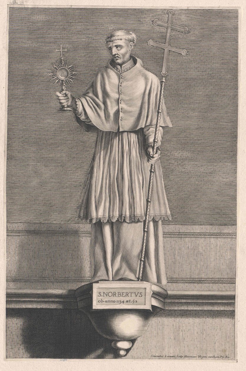 Xantenin Pyhä Norbert tekijältä Artist Unknown