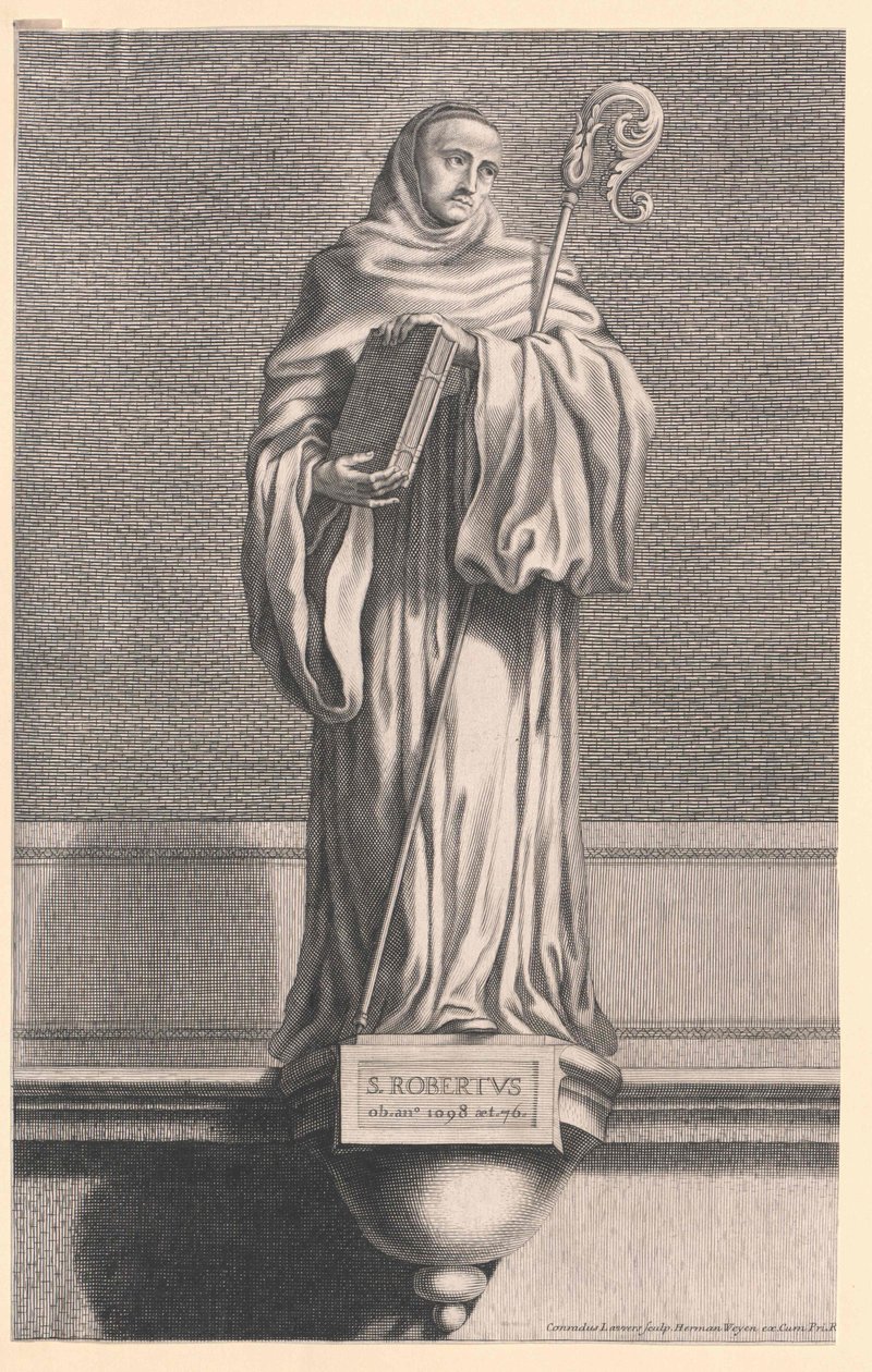 Saint Robert von Citeaux tekijältä Artist Unknown